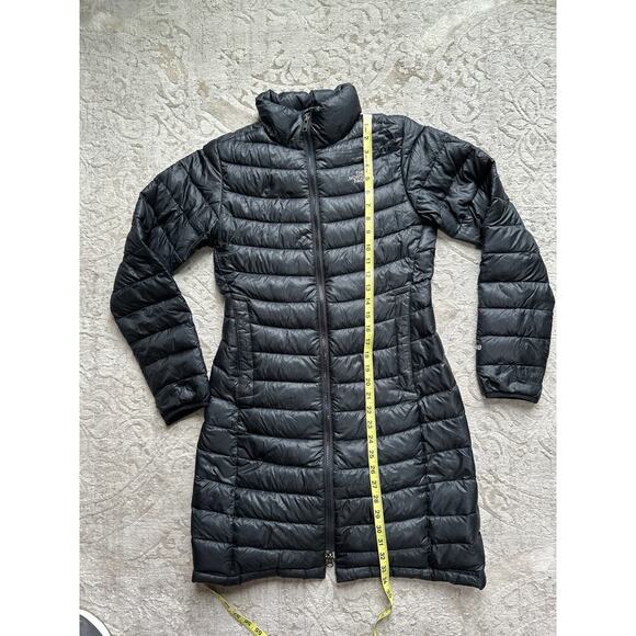 The North Face Women's XS 700 Down Gotham Long Puffer Coat Black Warm - Picture 5 of 9